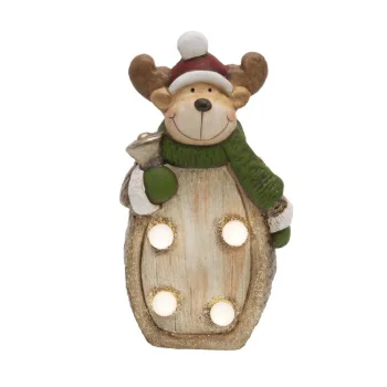 Novogodišnja svetleća keramička dekoracija irvas KDC17 Novogodišnja svetleća keramička dekoracija irvas KDC17